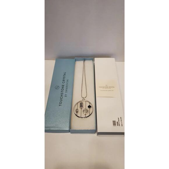 Touchstone Crystal by Swarovski Orbits Pendant 1949N BNIB - - Picture 3 of 5